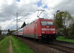 DB Fernverkehr 101 064-4 am 15.04.16 bei Hanau West