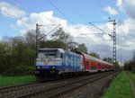 DB Regio Franken 146 247-2 Vernetzt in die Zukunft am 15.04.16 bei Hanau West