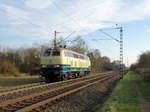 RP Railsystems 218 480-2 auf Überführungsfahrt am 10.12.16 in Hanau West KBS640