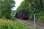 Historische Eisenbahn Frankfurt am Main 01 118 (01 2118-6 DR Nummer) am 11.06.19 bei Königstein beim Dampf in den Taunus