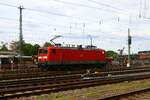 DB Regio 114 016-9 in Darmstadt-Kranichstein am 19.05.23