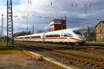 DB Fernverkehr ICE3 (403 xxx) in Darmstadt Kranichstein am 24.02.24