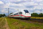 DB Fernverkehr ICE4 4 812 xxx in Mainz Bischofsheim am 24.07.25 