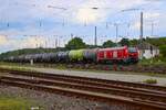 DB Cargo Stadler Eurodual 159 xxx-x am 16.05.26 in Darmstadt Kranichstein von einen Fotopunkt aus fotografiert