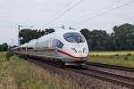 ICE 3 BR 403 von Frankfurt - Main in Richtung Mannheim - Streckenabschnitt Groß Gerau / Gernsheim - 10.06.2015