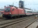 Taurus �BB 1116 162-7 zieht den IC 2058 nach Saarbr�cken am 21.06.2011 aus Kaiserslautern Hbf