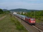 181 210 am 5.5.11 mit IC 2054 (Frankfurt-Saarbrcken) in Kirkel.