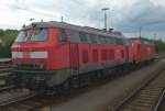 225 803-6 (218 003) steht am 04.05.2012 in Einsiedlerhof