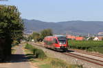 643 017-6 als RB 12439 (Neustadt(Weinstr)Hbf-Karlsruhe Hbf) bei Edesheim 21.9.20