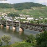 Ein RS1 von Trans Regio als TR 84022 auf der Moselbrcke in Bullay an der KBS690 30.7.08