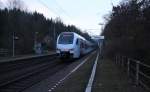 Ein Nachschuss vom Dem Südwest-Express Als RE1 Aus Mannheim-Hbf nach Koblenz-Hbf kommt durch Sehlem aus Richtung Trier-Ehrang und fährt in Richtung Salmtal,Wittlich-Hbf,Koblenz bei