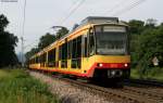 TW 850; *** und 901 als S4 zum Karlsruhe Marktplatz bei Rastatt 22.6.11