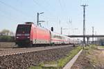 Am 27.03.2017 bespannte 101 071-9 den EC 206 (Zürich HB - Frankfurt (Main) Hbf), auf dem Abschnitt von Basel SBB bis zum Zielbahnhof.