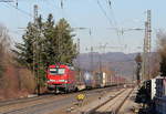 193 342 mit dem KT 41699 (Offenburg Gbf-Muttenz) in Denzlingen 13.2.19