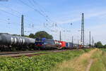 193 528-7 mit dem DGS 98545 (Aachen West Pbf-Weil am Rhein) bei Niederschopfheim 16.6.21