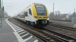 DB Regio 1462 009 als RE7 nach Offenburg am 11.01.2022 in Lahr Schwarzwald