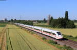 412 037 als ICE 372 (Interlaken Ost - Berlin Ostbahnhof) bei Hugsweier 10.6.22