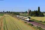 463 002-6 als RB 17108 (Freiburg(Brsg)Hbf - Offenburg) bei Hugsweier 10.6.22