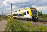 1462 504-0 (Siemens Desiro HC) geriet mir zwischen Eimeldingen und Haltingen vor die Linse.