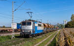 151 075 als Rangierfahrt bei Friesenheim 2.10.25