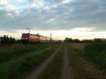 146 234-0 mit einer HVZ-RB nach Offenbrug am Morgen des 07.07.12 bei Hgelheim.