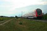 50 80 86-35 068-5 in einem RE von Basel nach Offenburg am Nachmittag des 07.09.13 bei Hgelheim.