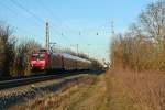 143 113-6 mit einem RE von Offenburg nach Basel Bad.