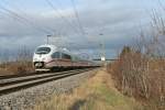 406 007-5 war zusammen mit dem 403 532-5 als ICE 105/505 von Amsterdam Centrl./Kln Hbf nach Basel SBB unterwegs.