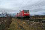 146 116-9 mit einem RE von Offenburg nach Basel Bad.