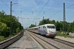 401 088-0 als ICE 72 von Zrich HB nach Hamburg-Altona am Nachmittag des 07.06.14 in Emmendingen.