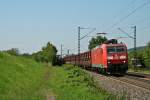 185 094-0 mit dem 51945 von Mannheim Rbf nach Basel Bad.