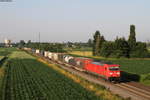 185 290-4 mit dem KT 40212 (Gallarate-Zeebrugge Vorming) bei Hugsweier 26.6.19