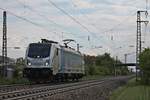 Als Lokzug (Basel Bad Bf - Lahr (Schwarzw.)) fuhr am Nachmittag des 06.05.2019 die Rpool/BLSC 187 005-4  BLS Cargo.