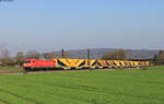 185 358-9 mit dem KT 50054 (Vieselbach-Basel Bad Rbf) bei Kollmarsreute 19.3.20