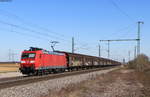 185 136-8 mit dem GK 41685 (Offenburg Gbf-Buchs) bei Schliengen 31.3.20