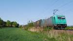Am Samstag, dem 25.04.2020, durfte 185 613-7 der Alpha Trains Belgium NV/SA (zurzeit gemietet an Crossrail) einen GTS-KV mit der Zugnummer DGS 40049 von Zeebrugge-Bundel Ramskapelle nach Piacenza bespannen. Bei Lahr/Schw. fuhr dieser mir vor die Linse.