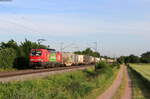 193 312  Das ist grün  mit dem KT42047 (Köln Eifeltor- Luino SBB) bei Köndringen 16.6.21