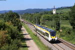 8442 204 als S 88389 (Bleibach - Freiburg(Brsg)Hbf) bei Denzlingen 8.7.22