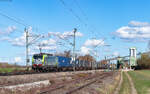 Re 475 404 mit dem DGS 40127 (Zeebrugge Ramskapelle - Piacenza) bei Friesenheim 1.3.26