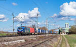 Re 475 497 mit dem DGS 40051 (Gremberg - Novara Boschetto) bei Friesenheim 1.3.26