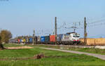 7193 308  Born to Rail  mit dem DGS 41003 (Krefeld-Uerdingen - Milano SM) bei Niederschopfheim 19.3.26
