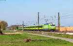 193 449 mit dem FLX 1337 (Berlin Hbf - Basel Bad Bf) bei Niederschopfheim 19.3.26
