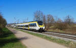 Denzlingen - 19. März 2025 : SWEG 8442 202/702 + 203/703 auf der S2, Zug 88349 von Bleibach nach Freiburg.

Link zum Video : https://www.youtube.com/watch?v=gxd9f3B9Tjs