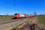 Denzlingen - 19. März 2025 :  Radolfzell am Bodensee  Werbelok 146 231 am RE 4749 von Offenburg nach Freiburg.

Link zum Video : https://www.youtube.com/watch?v=gxd9f3B9Tjs