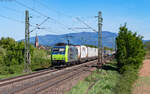 Re 485 006 mit dem DGS 43750 (Domo II - Kaldenkirchen) bei K�ndringen 24.4.26