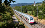 412 090 als ICE 107 (Hamburg Hbf - Brig) bei Denzlingen 12.8.26