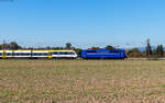 151 033 mit dem 8442 104 im Schlepp als DGS 95084 (Basel Bad Bf - Pforzheim Hbf) bei Kollmarsreute 23.9.26