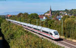 412 090 als ICE 279 (Berlin S�dkreuz - Interlaken Ost) bei Tenningen 23.9.26