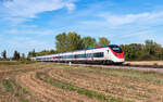 RABe 501 001 und RABe 501 034 als ECE5? bei Riegel 23.9.26  