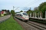 403 518-4 als ICE 207 am Nachmittag des 08.05.13 in der Schallstadter Sdkurve.